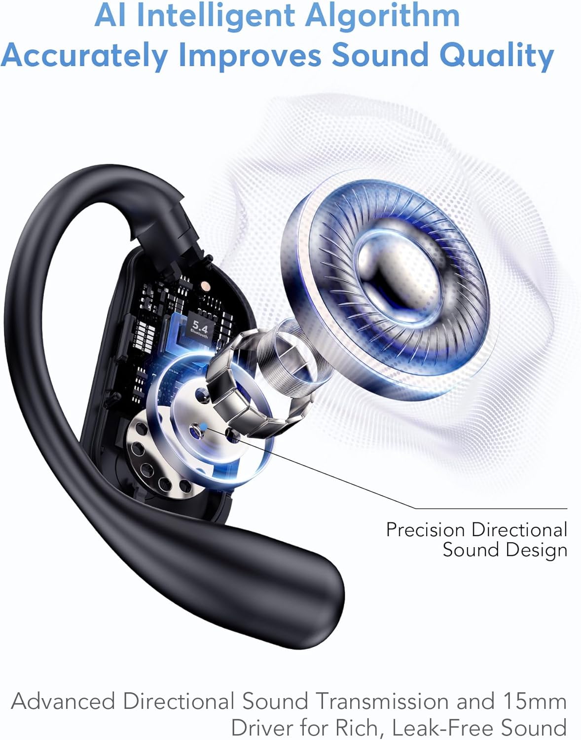 Sapphire AI Translation Earbuds™