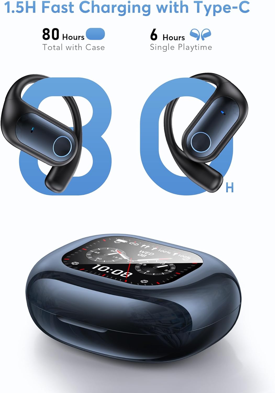 Sapphire AI Translation Earbuds™