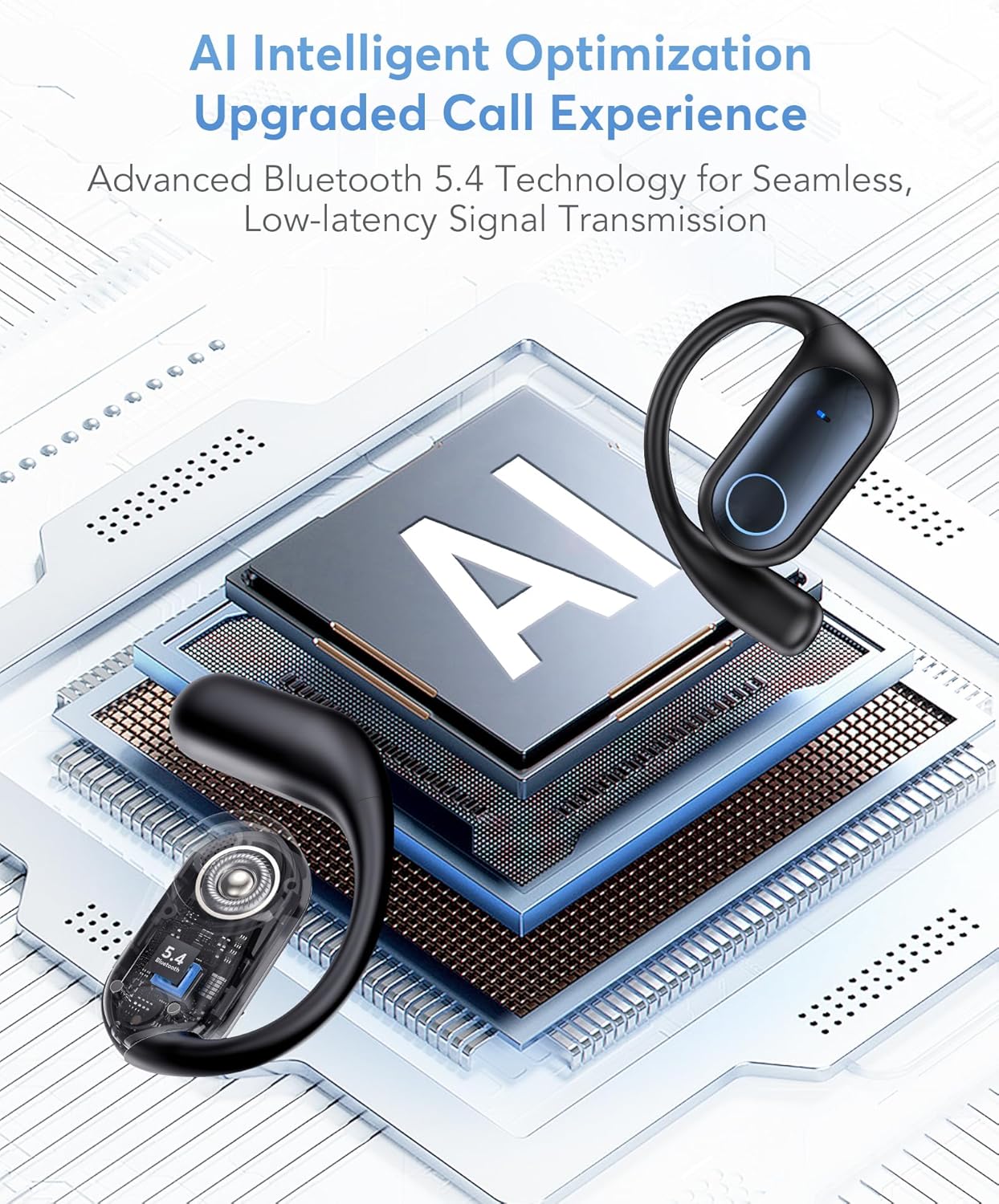Sapphire AI Translation Earbuds™