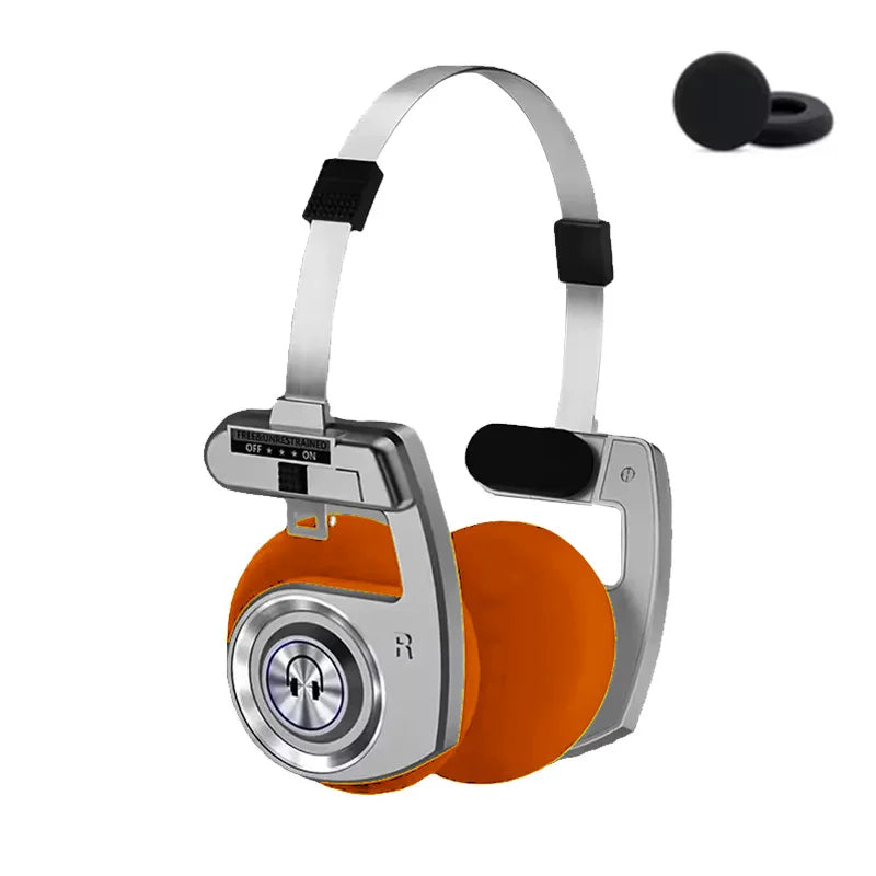 Retro Luxe Wireless Headphones™