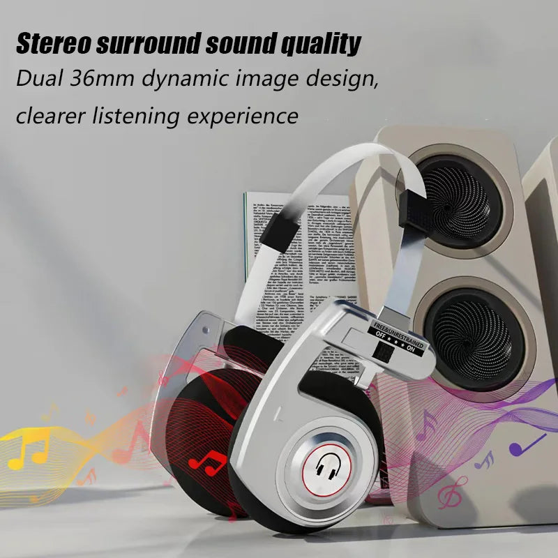 Retro Luxe Wireless Headphones™
