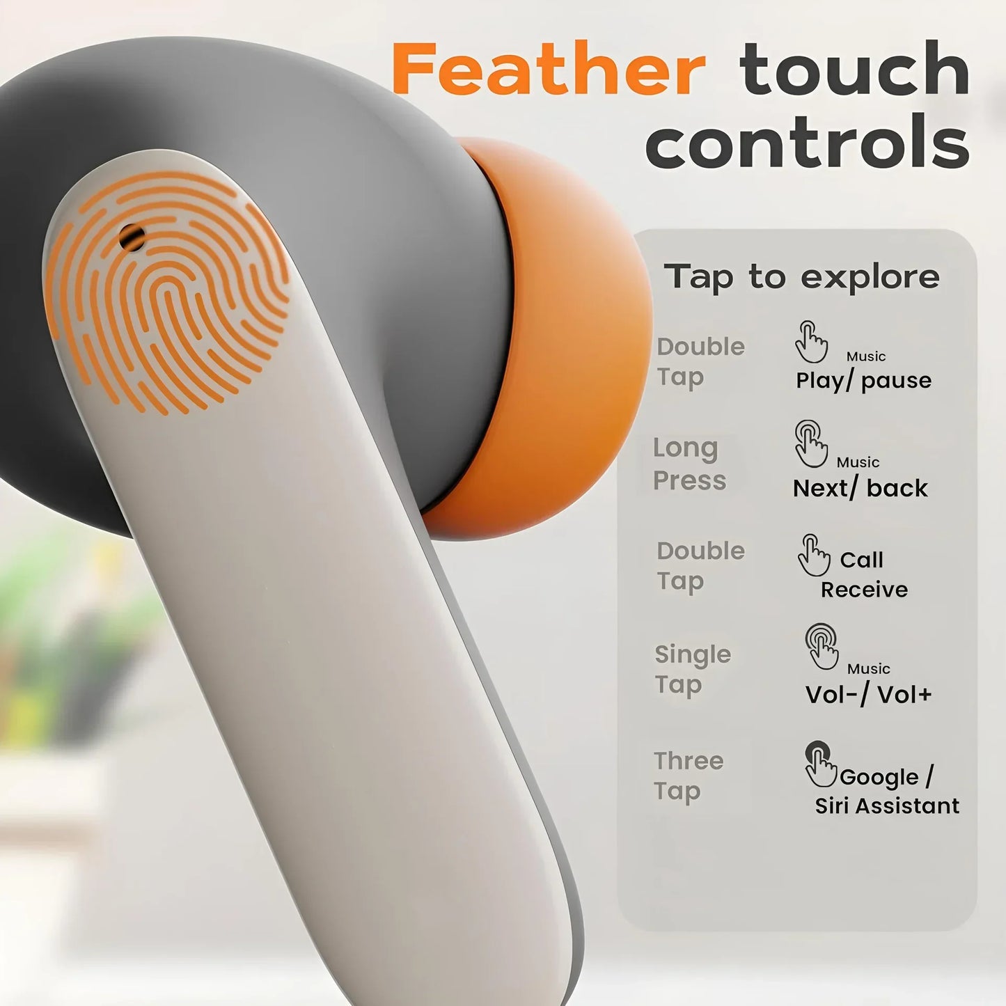 Premium Wireless Noise Cancelling Earbuds™