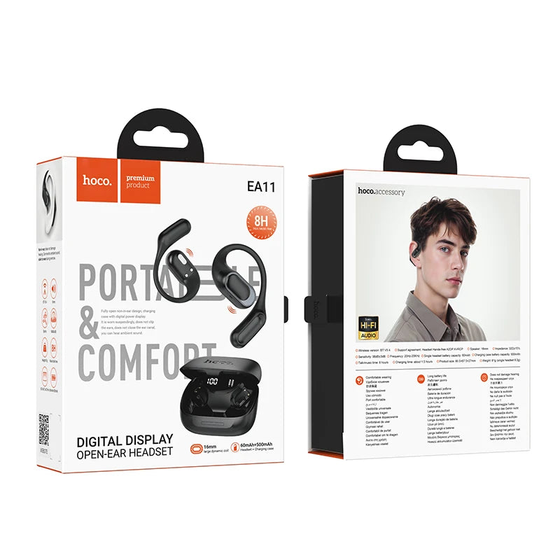 **Premium Open-Ear Wireless Earphones™**