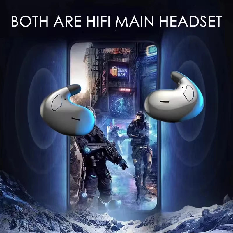 Xiaomi Mijia Sleep Invisible Earbuds Tiny Headphone Sport Stereo Bluetooth 5.3 Earphone Hidden Noise Cancelling Wireless Headset