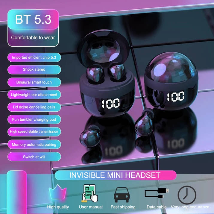Invisible Comfort™ Wireless Noise-Canceling Headphones